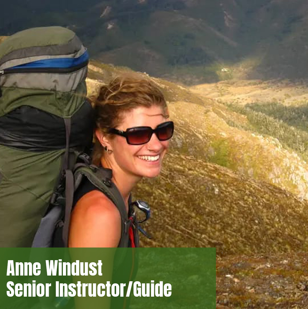 Anne Windust Seniour Instructor/Guide